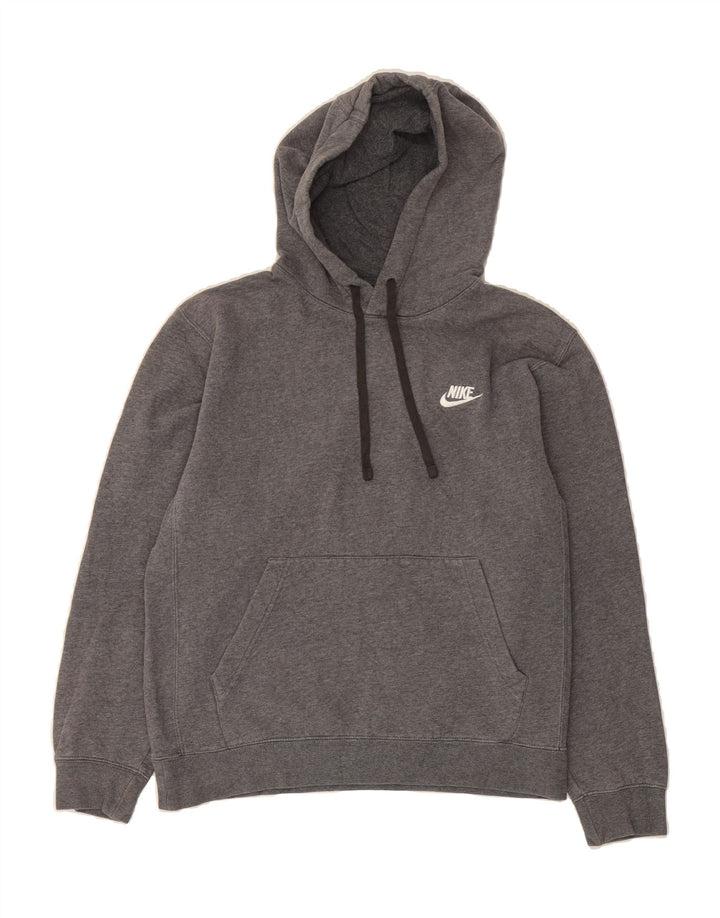 NIKE Mens Hoodie Jumper Small Grey Cotton Vintage Nike and Second-Hand Nike from Messina Hembry 