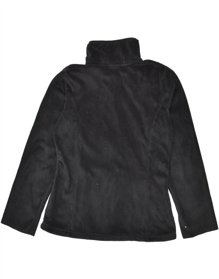 COLUMBIA Womens Fleece Jacket UK 10 Small Black Polyester | Vintage Columbia | Thrift | Second-Hand Columbia | Used Clothing | Messina Hembry 