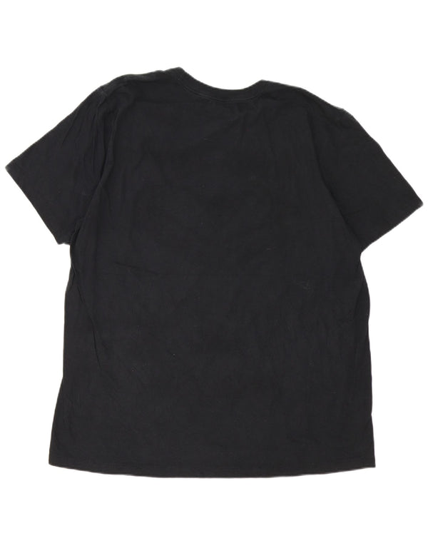 Nike Mens Graphic T-Shirt Top XL Black Cotton