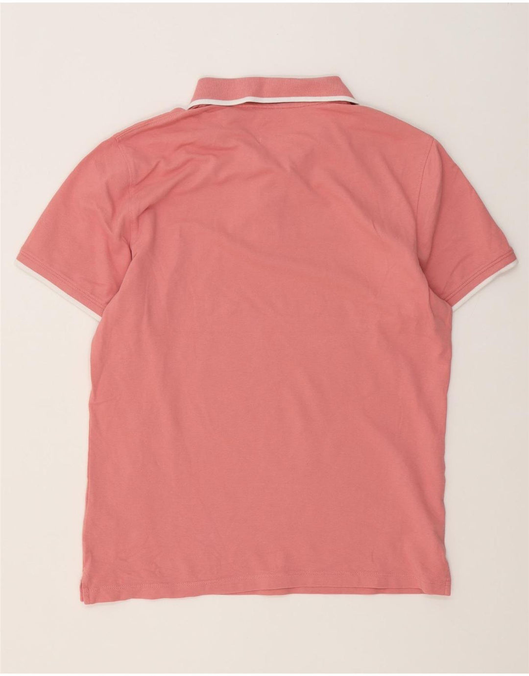 Levi's Mens Slim Fit Polo Shirt Large Pink Cotton