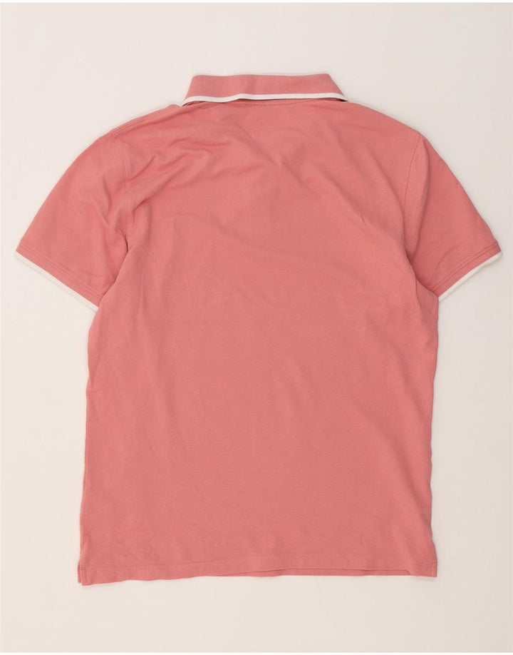 Levi's Mens Slim Fit Polo Shirt Large Pink Cotton