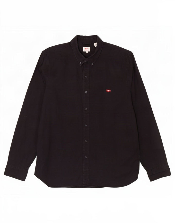 Koszula męska Levi's XL, czarna, bawełniana