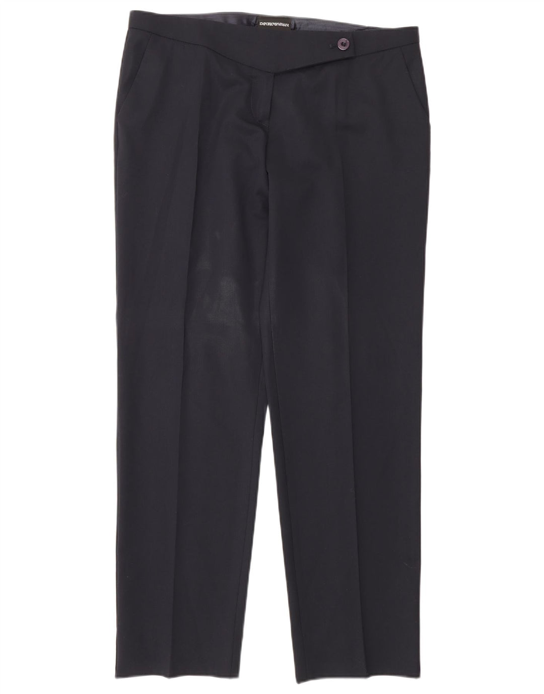 Emporio Armani Womens 2 Button 2 Piece Suit IT 44 Medium W30 L30 Navy Blue