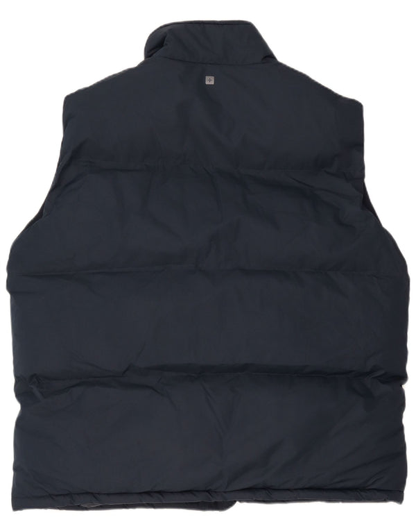 Chaleco acolchado para hombre Mountain Warehouse UK 42 XL Poliéster azul marino