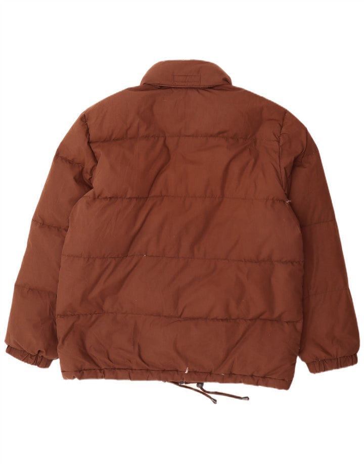 Jaqueta acolchoada masculina Sergio Tacchini Reino Unido 38 marrom médio