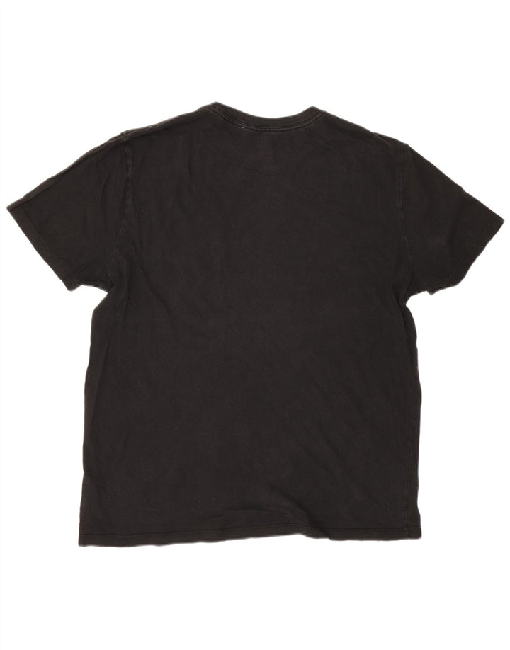 Gap Mens T-Shirt Top Large Black Cotton