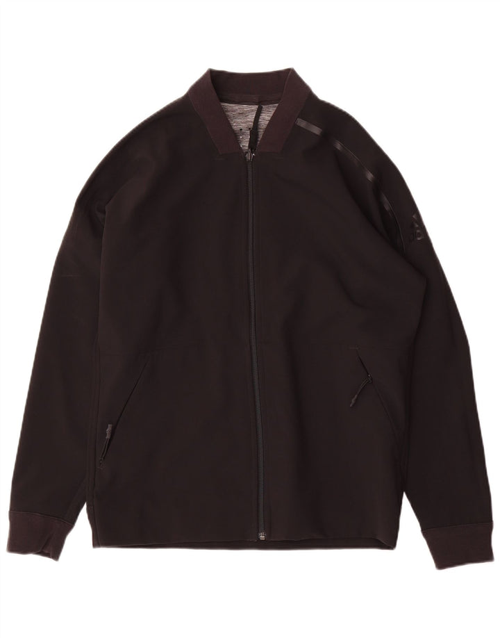 Giacca da ginnastica reversibile da uomo Adidas Small Grey Colourblock