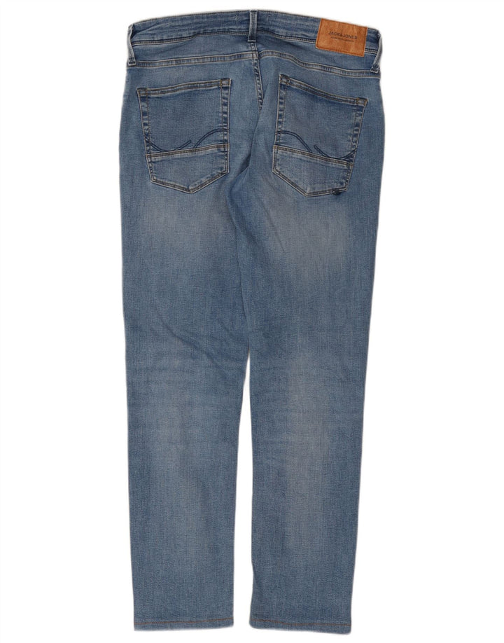 Jack & Jones Herre Slim Jeans W32 L29 Blå Bomuld