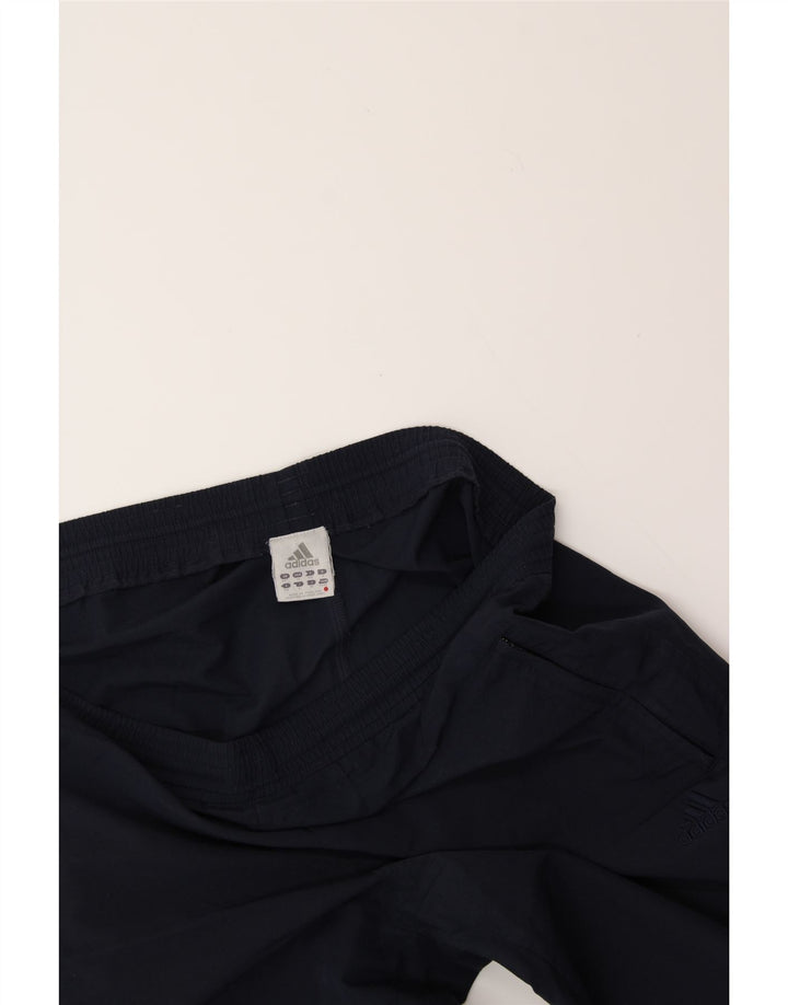 ADIDAS Mens Tracksuit Trousers Joggers Medium Navy Blue Polyester Vintage Adidas and Second-Hand Adidas from Messina Hembry 