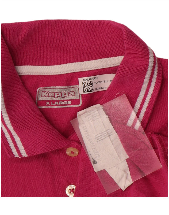Polo KAPPA Meninas 13-14 Anos XL Rosa Algodão