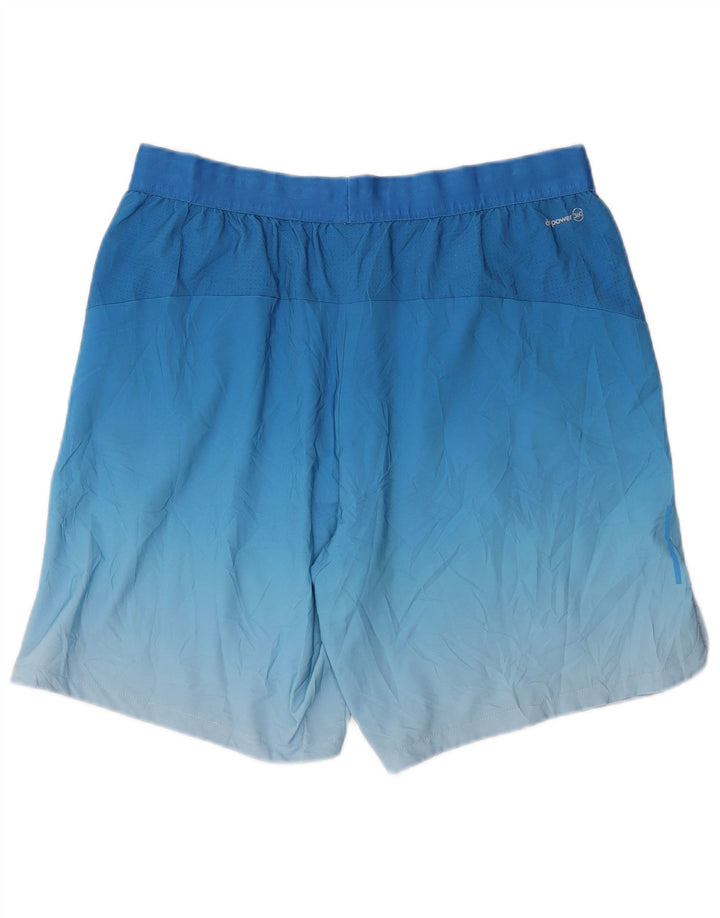 Russell Athletic Mens Swimming Shorts Large Blue Polyester