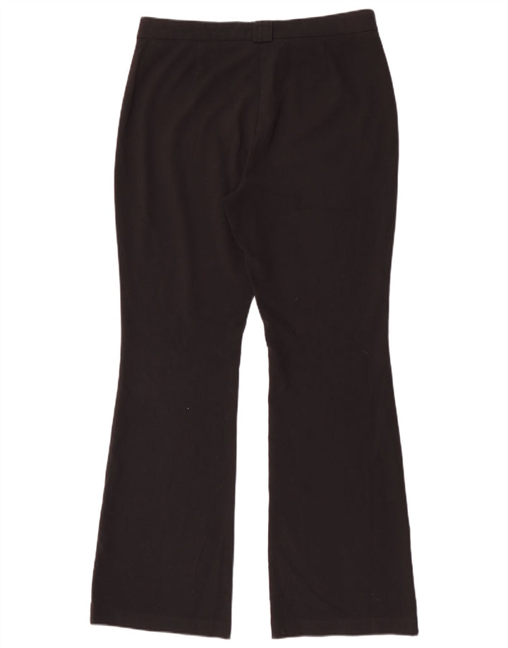 Marks & Spencer Dame Bootcut Casual Bukser UK 12 Medium W30 L31 Black