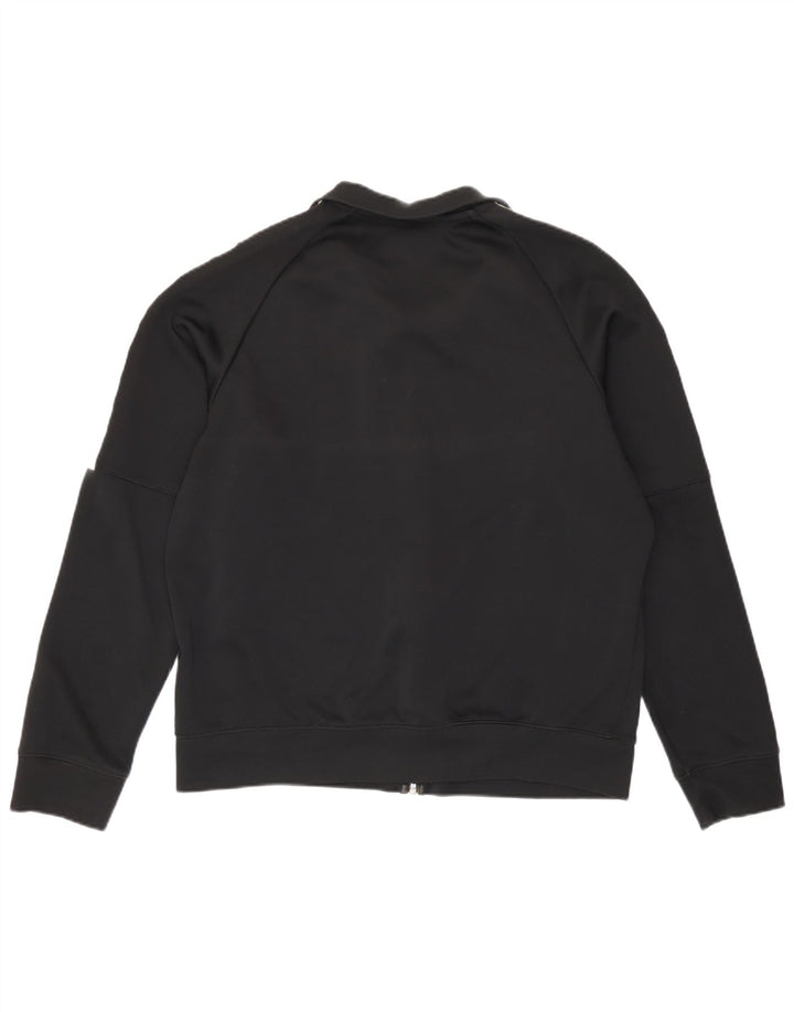 Giacca da tuta da uomo Nike, giacca grande, in poliestere color block nero