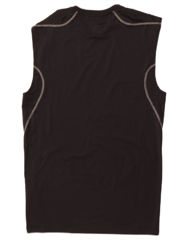 NIKE Débardeur Femme UK 18 XL Noir Polyester