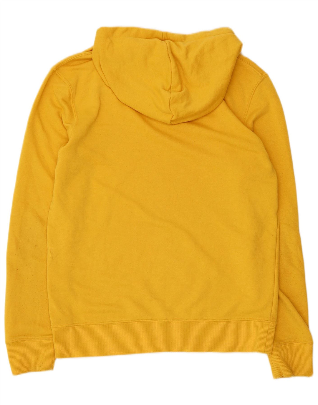 JACK & JONES Mens Hoodie Jumper Small Yellow Polyester