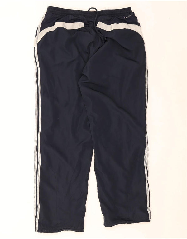 Adidas Mens Climacool Tracksuit Trousers 2XL Navy Blue Colourblock