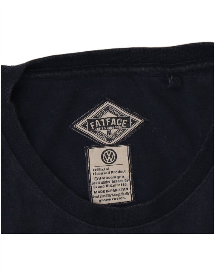 Fat Face Herren-T-Shirt mit VW-Grafik, Mittelgroßes marineblaues Polyester