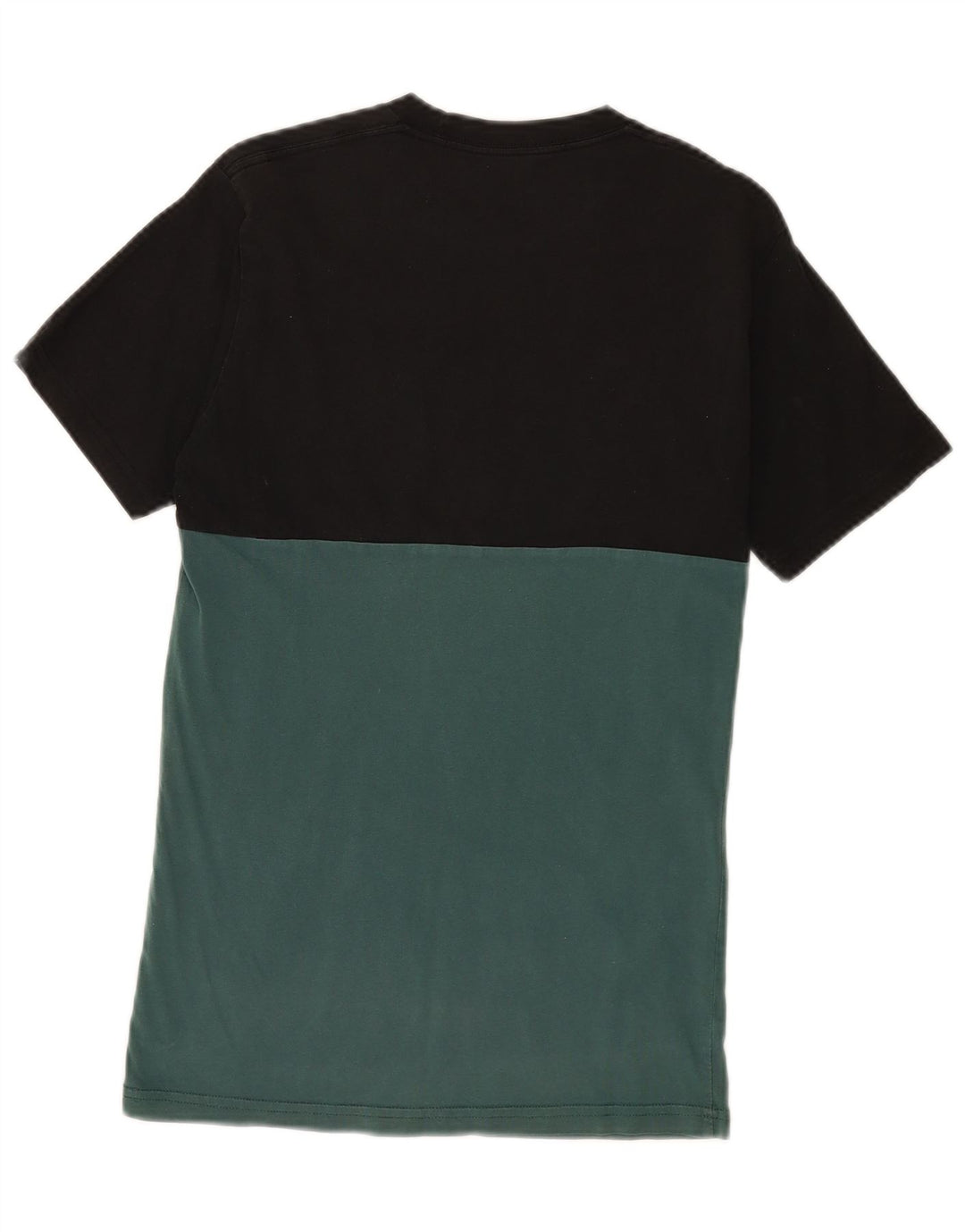 VANS Mens Classic Fit T-Shirt Top Small Black Colourblock