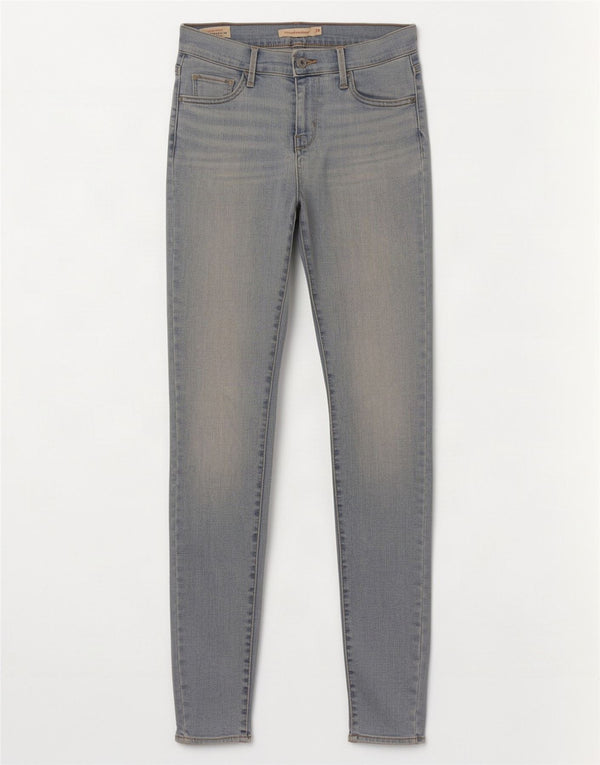 Jeans Levi's da donna 710 super skinny W26 L32 cotone blu