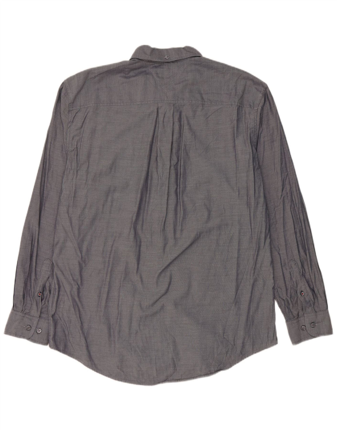 Tommy Hilfiger Mens Shirt XL Navy Blue Cotton