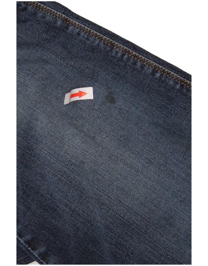 Guess Damen Slim Jeans W26 L26 Marineblau