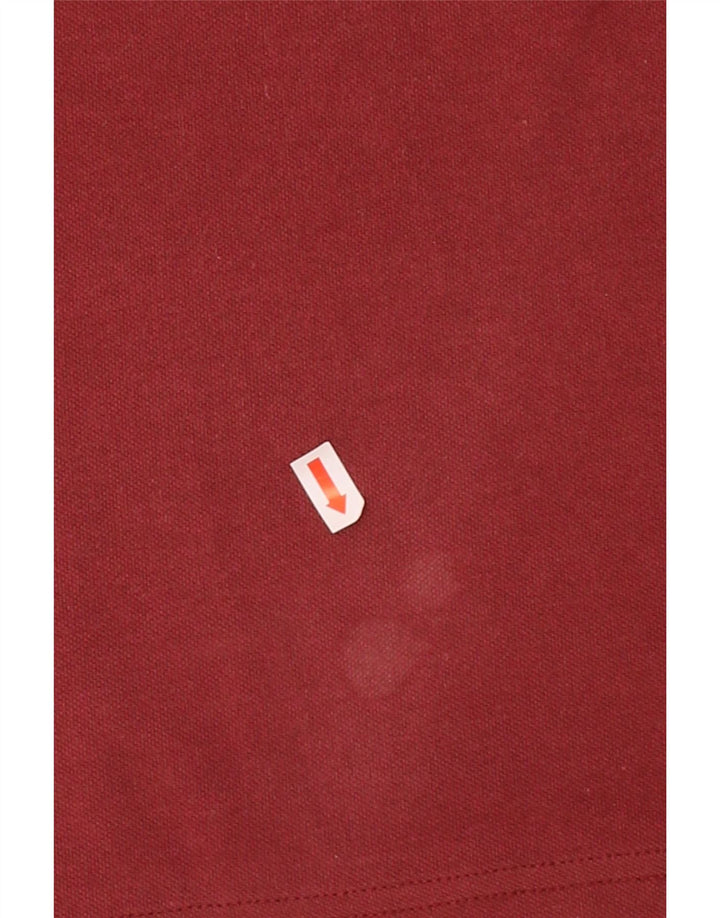 CHAMPION Mens Easy Fit Polo Shirt Large Maroon Cotton Vintage Champion and Second-Hand Champion from Messina Hembry 