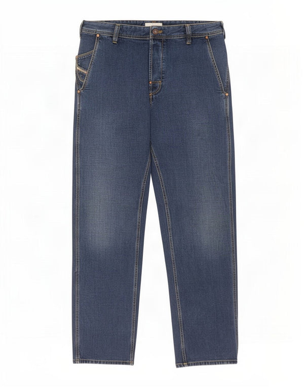 Jeans dritti da uomo Diesel Pheyo W36 L34 cotone blu