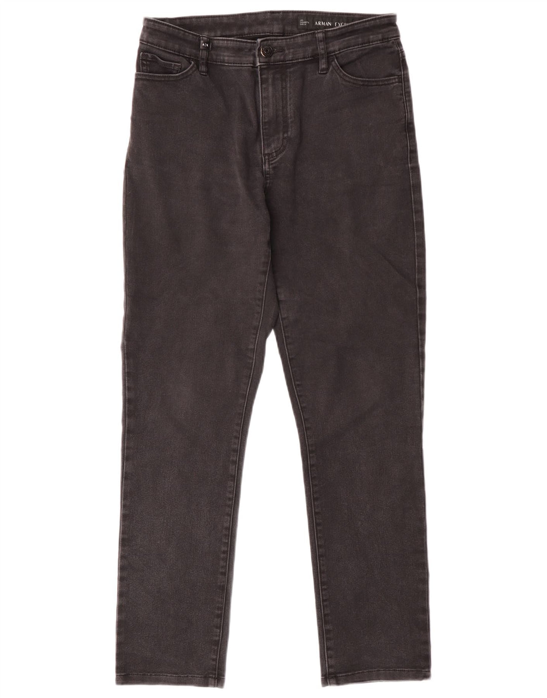Armani Jeans Dame Slim Jeans W30 L28 Sort Bomuld