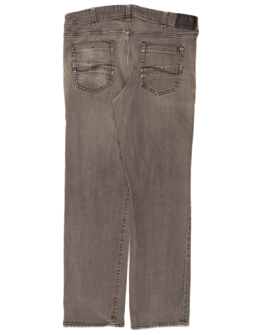 Lee Mens Modern Series Straight Jeans W36 L32 Grey Cotton