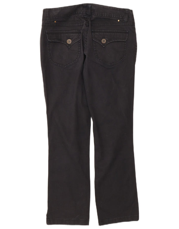 Massimo Dutti Dame Lige Casual Bukser EU 38 Small W28 L27 Sort