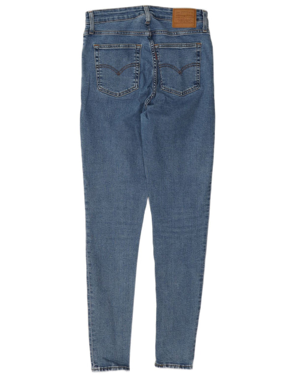 Levi's Damen 721 High Rise Skinny Jeans W28 L30 Blaue Baumwolle