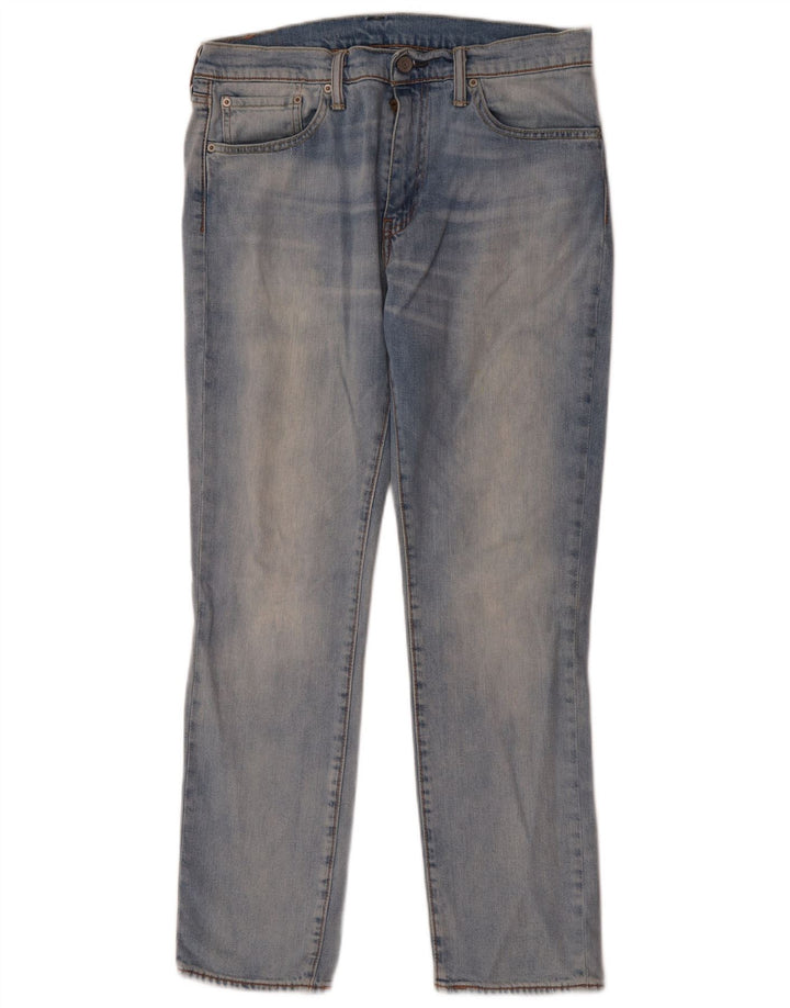 Męskie jeansy Levi's 511 Slim W34 L30 Niebieska bawełna