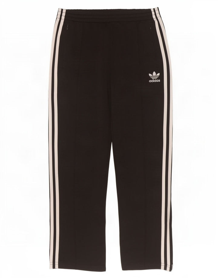 Adidas Womens Tracksuit Trousers UK 10 Small Black Polyester