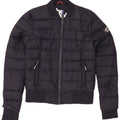 Γυναικείο μπουφάν με επένδυση SUPERDRY UK 10 Small Navy Blue Polyester