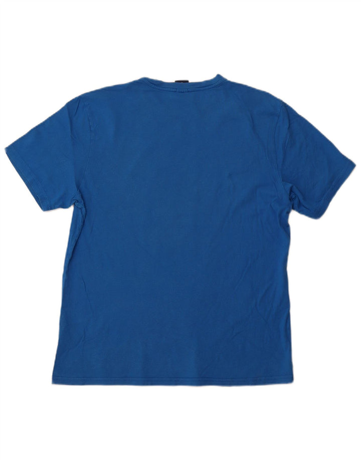 NORTH SAILS Mens Regular Fit Graphic T-Shirt Top Small Blue Cotton