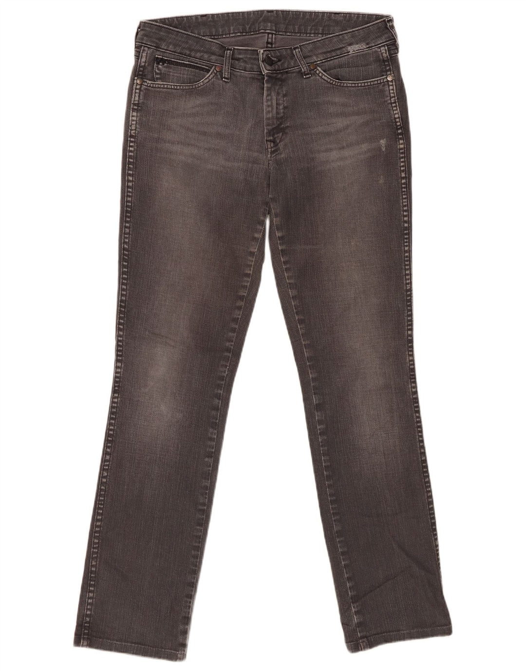WRANGLER Womens Lia Slim Jeans  W30 L31 Grey Cotton