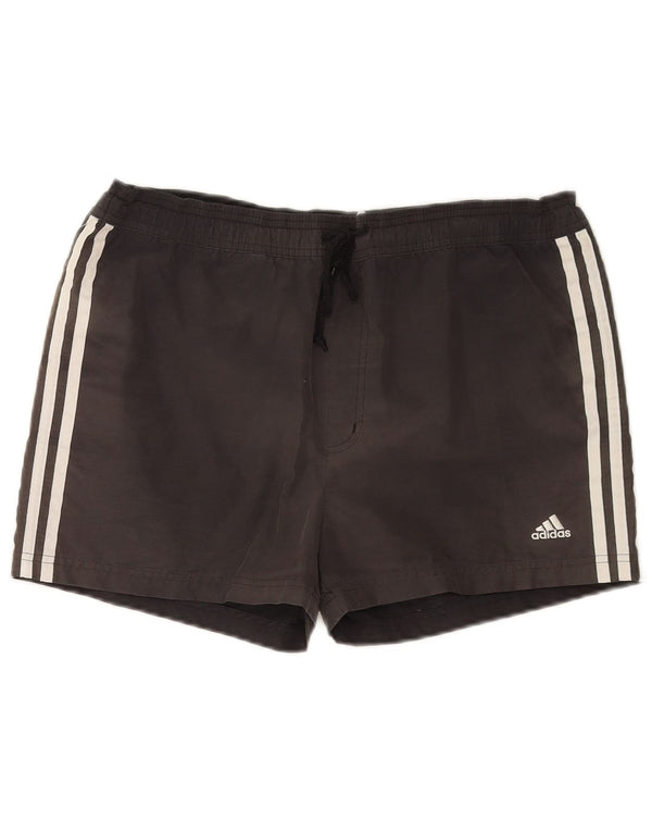 Adidas Hombre Bañador Medio Algodón Negro