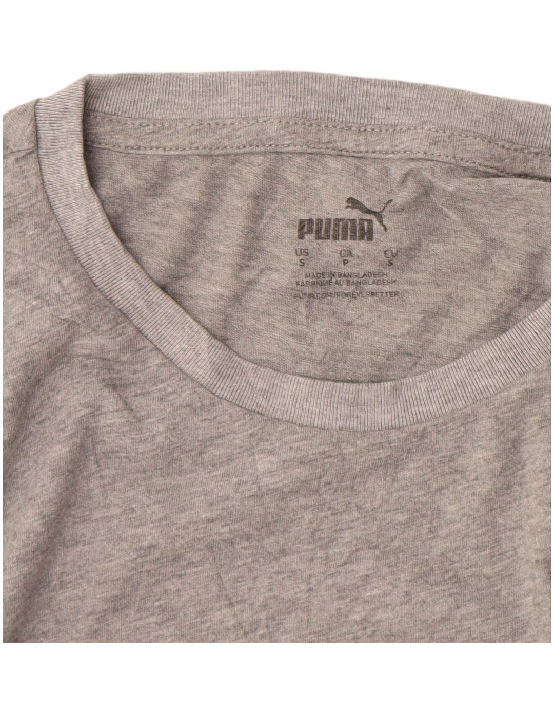 PUMA Grafisk T-shirt top til mænd, lille grå