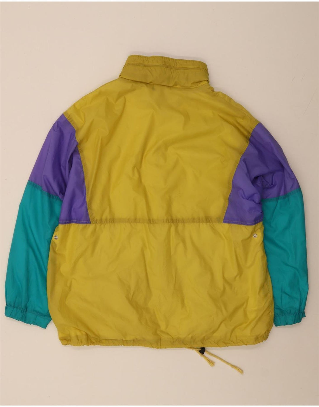 SHAMP Mens Windbreaker Jacket IT 48/50 Medium Multicoloured Colourblock