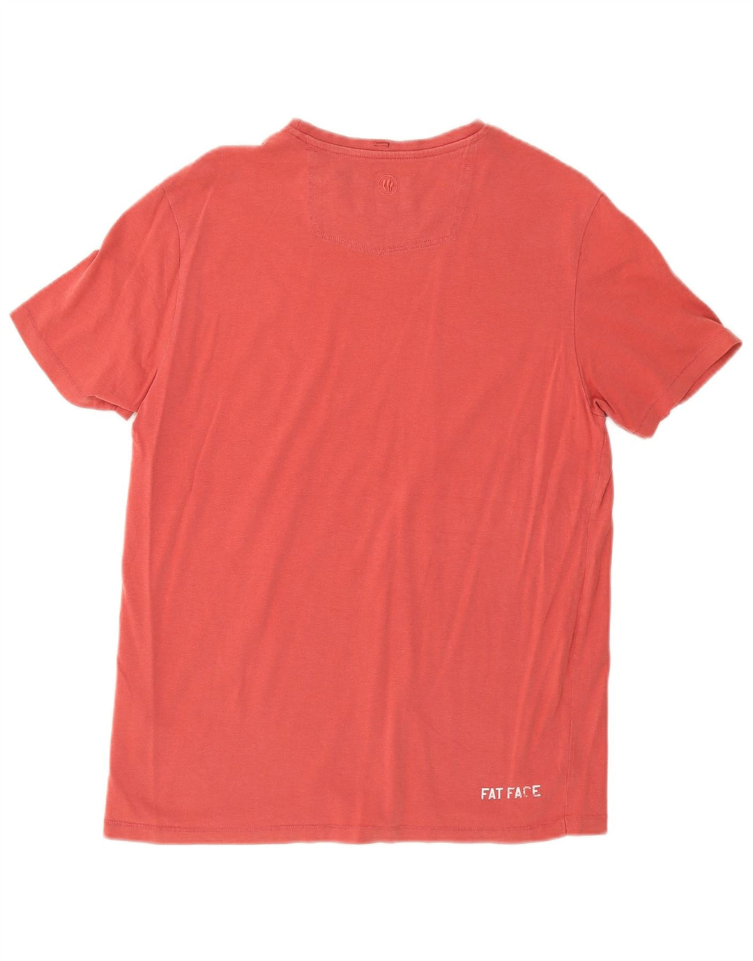 Fat Face Mens Great Britain Graphic T-Shirt Top Medium Red Cotton