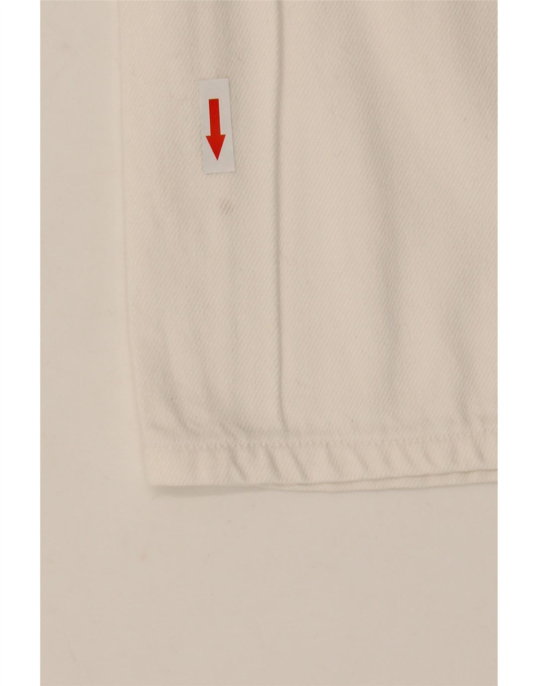 LEE Womens Stella Wide Leg Jeans W27 L27 White Cotton