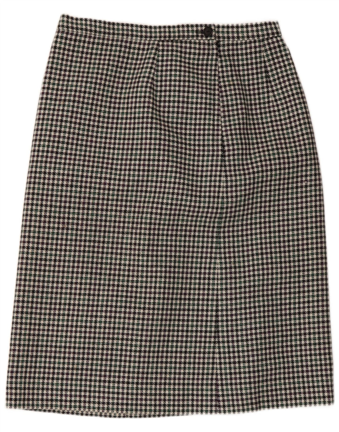 STRONE HOUSE Lige nederdel til kvinder Medium W30 Flerfarvet Houndstooth