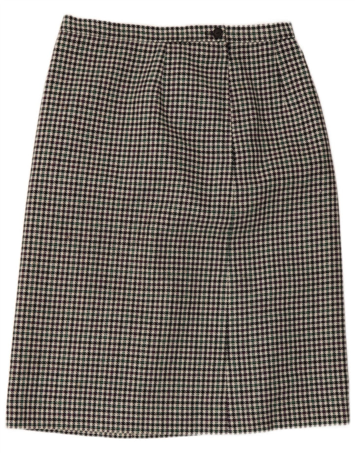 STRONE HOUSE Lige nederdel til kvinder Medium W30 Flerfarvet Houndstooth