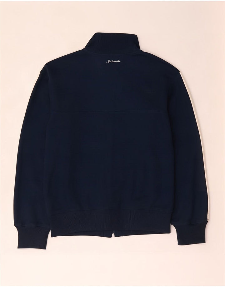 Giacca da tuta da uomo Adidas UK 38/40 Medium Blu Navy Poliestere