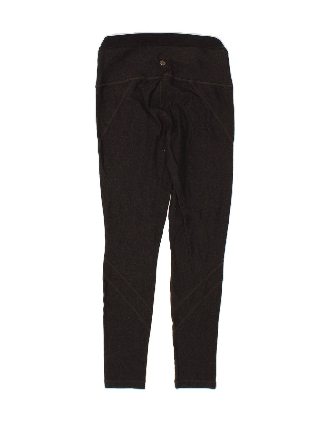PRANA Womens Leggings UK 10 Small Grey Vintage Prana and Second-Hand Prana from Messina Hembry 