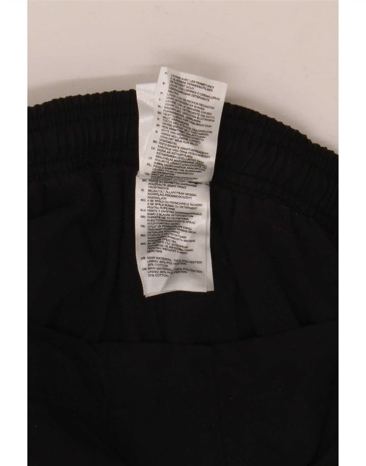 Adidas Pantalones de chándal para mujer UK 46 Grande Poliéster negro