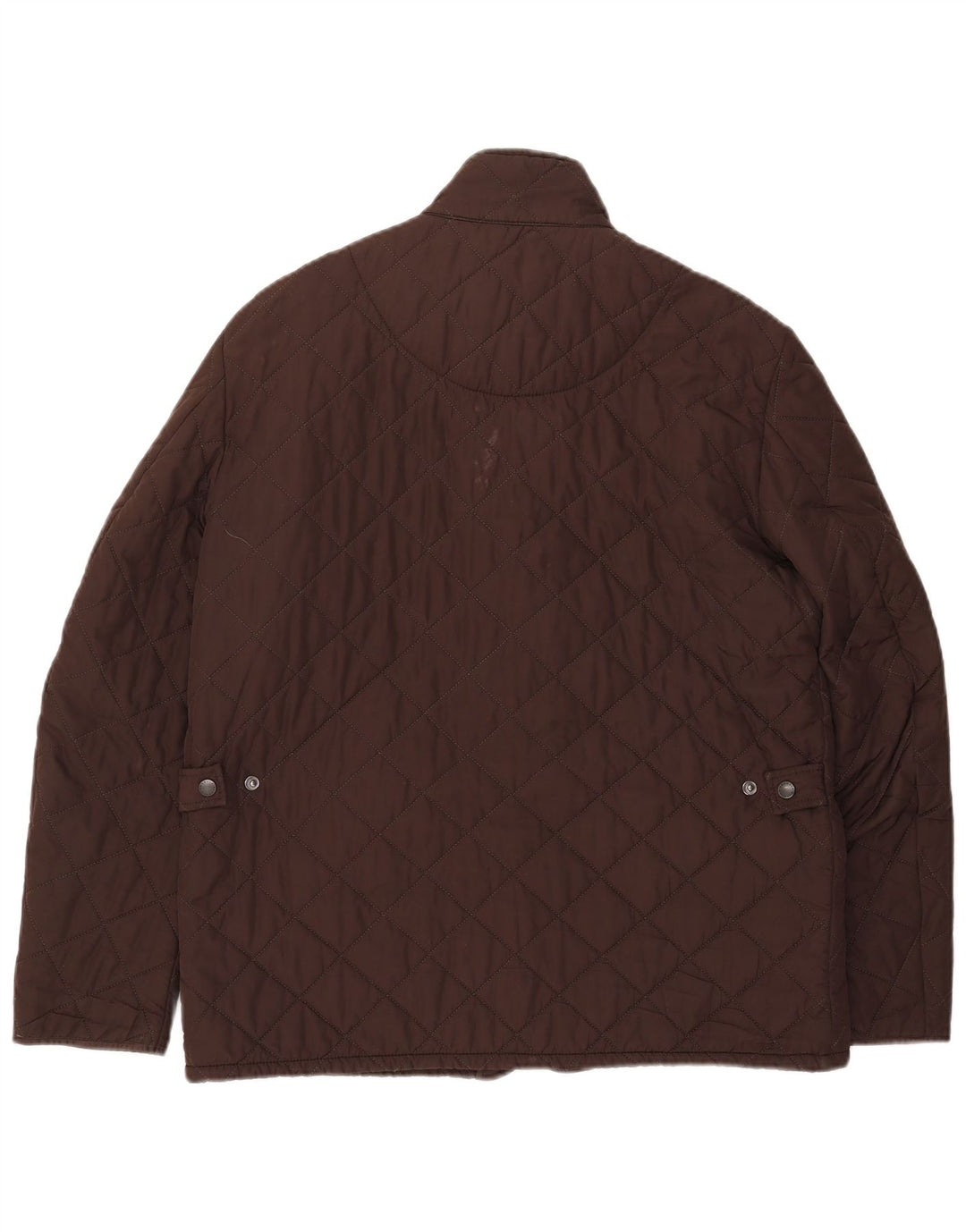 BARBOUR Giacca trapuntata da uomo UK 40 Large Marrone Poliestere