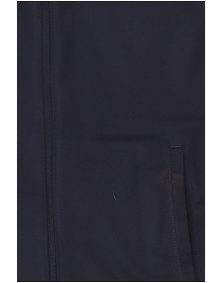 Nike Boys Dri Fit Tracksuit Top Jacket 12-13 Years Large Navy Blue