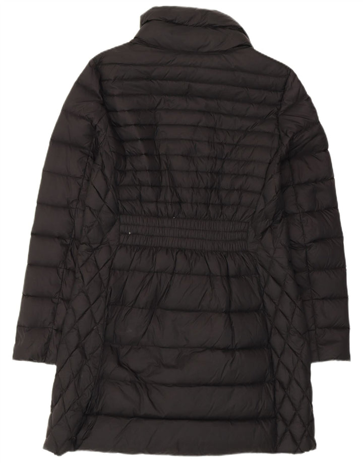 MICHAEL KORS Womens Padded Coat UK 14 Medium Black Nylon