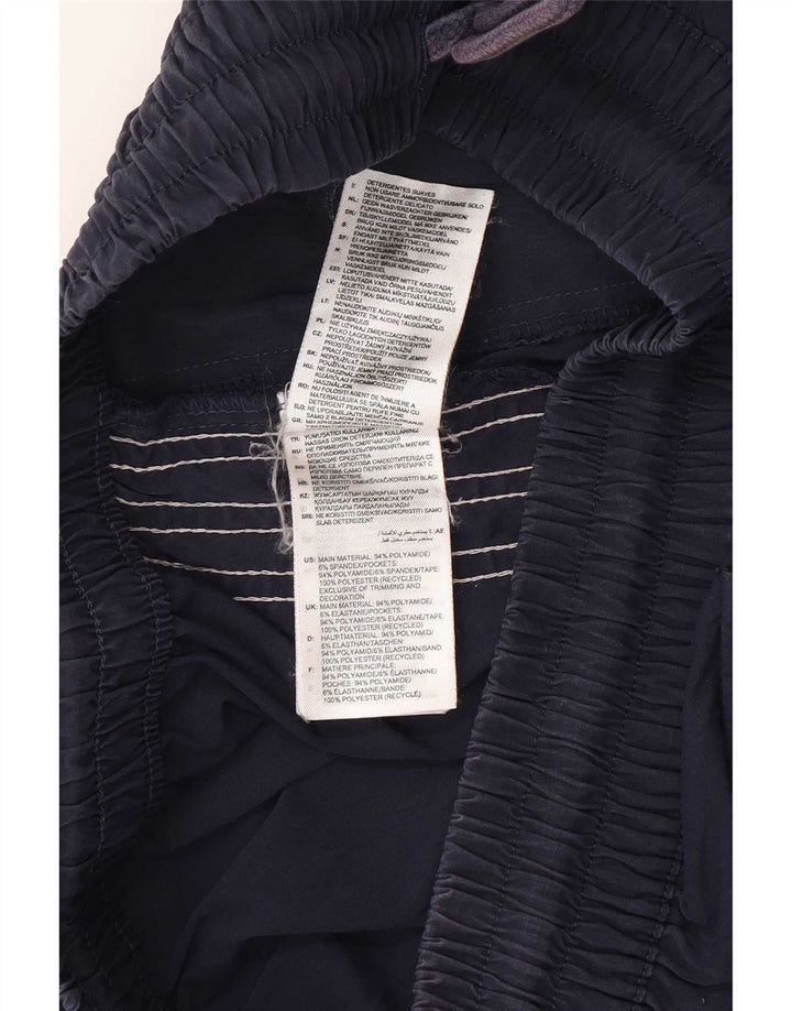 Pantaloni da tuta da uomo Adidas Joggers medi in poliestere blu navy
